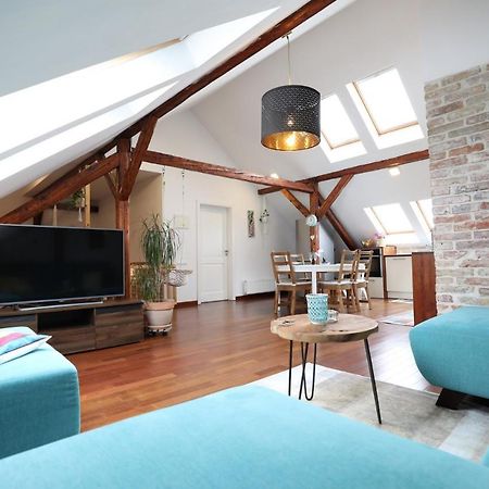 Beautiful And Romantic Penthouse With Two Terraces Bratislava Ngoại thất bức ảnh