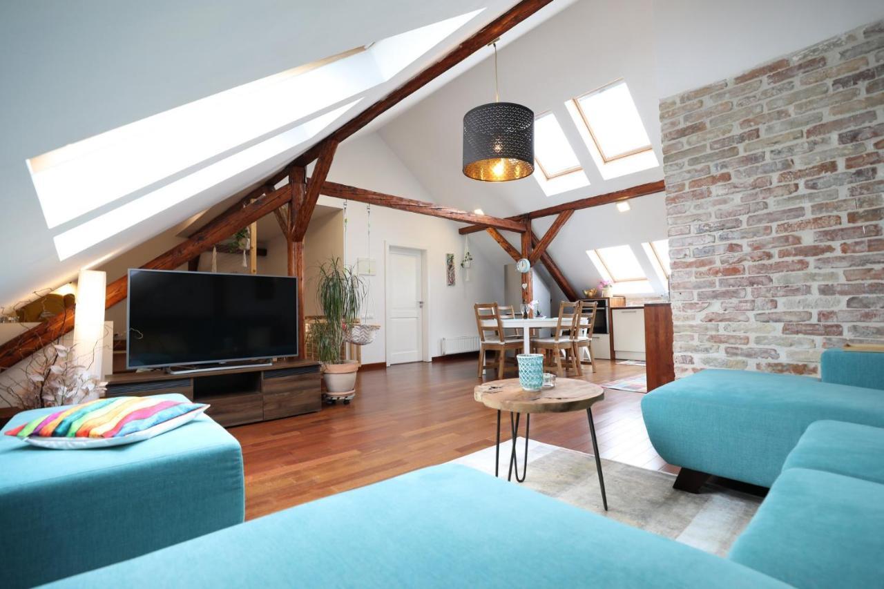 Beautiful And Romantic Penthouse With Two Terraces Bratislava Ngoại thất bức ảnh