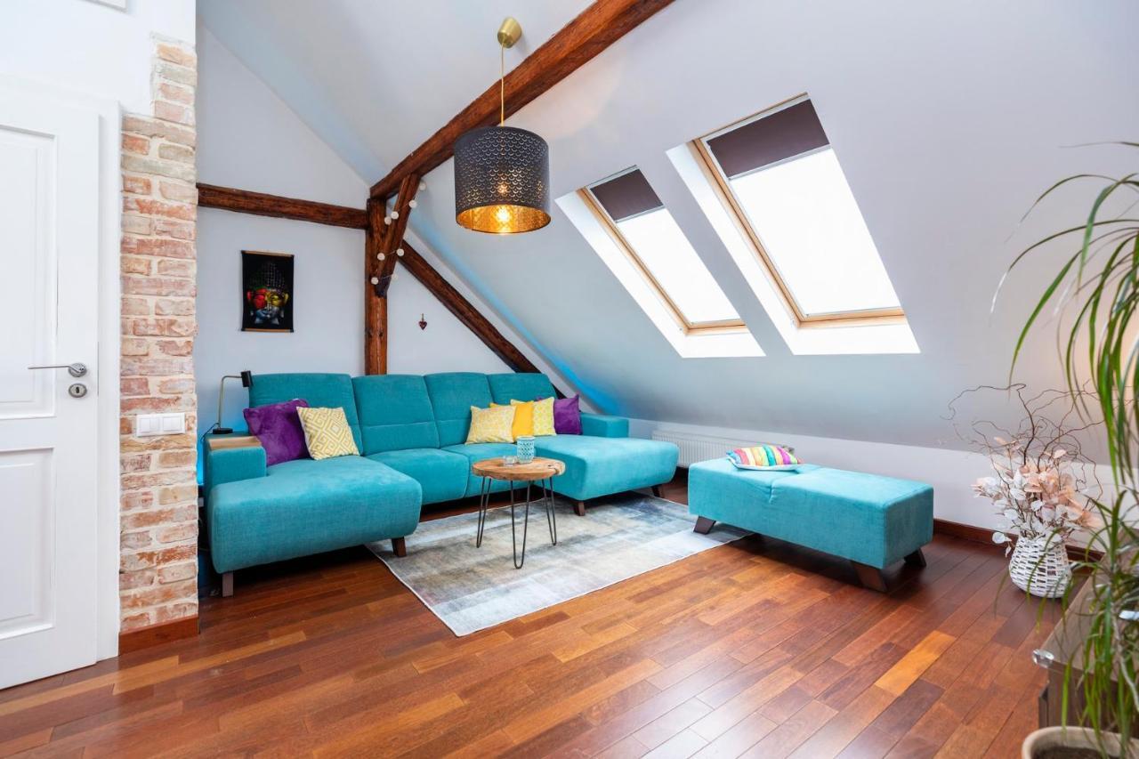 Beautiful And Romantic Penthouse With Two Terraces Bratislava Ngoại thất bức ảnh